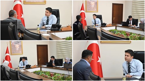 Kaymakamımız Yunus Emre Bayraklı, Halk Gününde vatandaşlarımızı ağırlayarak talep ve ihtiyaçlarını dinledi.