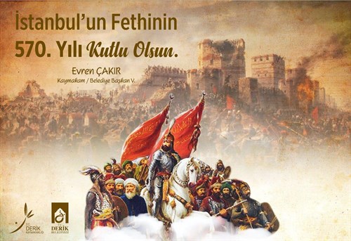 İstanbu'un Fethinin 570.yılı Kutlu Olsun.